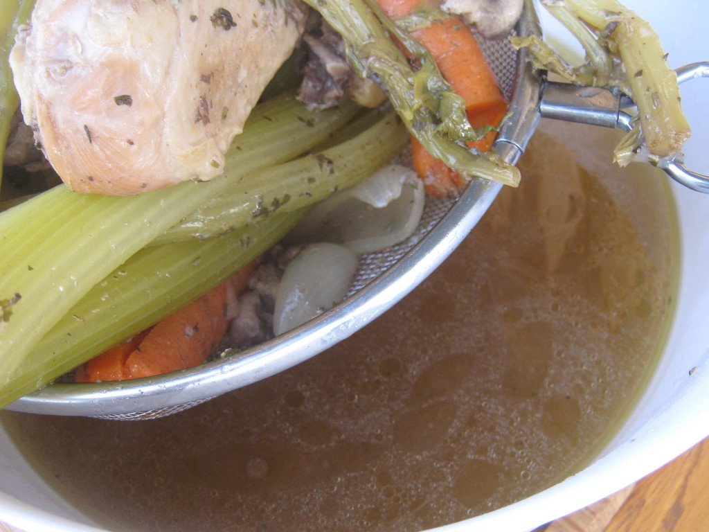 REAL FOOD 101 How to Make Chicken Stock Girl Cooks World