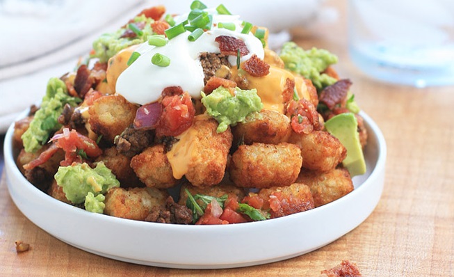 Tater Tot Nachos Supreme aka Totchos Supreme