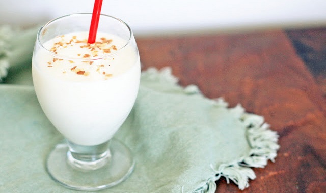 Frozen Coconut Rum Drink