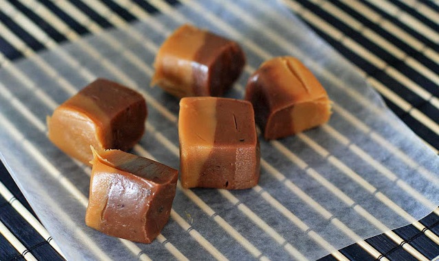 Creamy Mocha Coffee Caramels