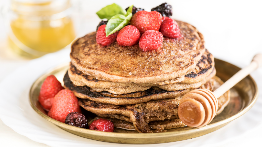 Buckwheat Pumpkin Pancakes