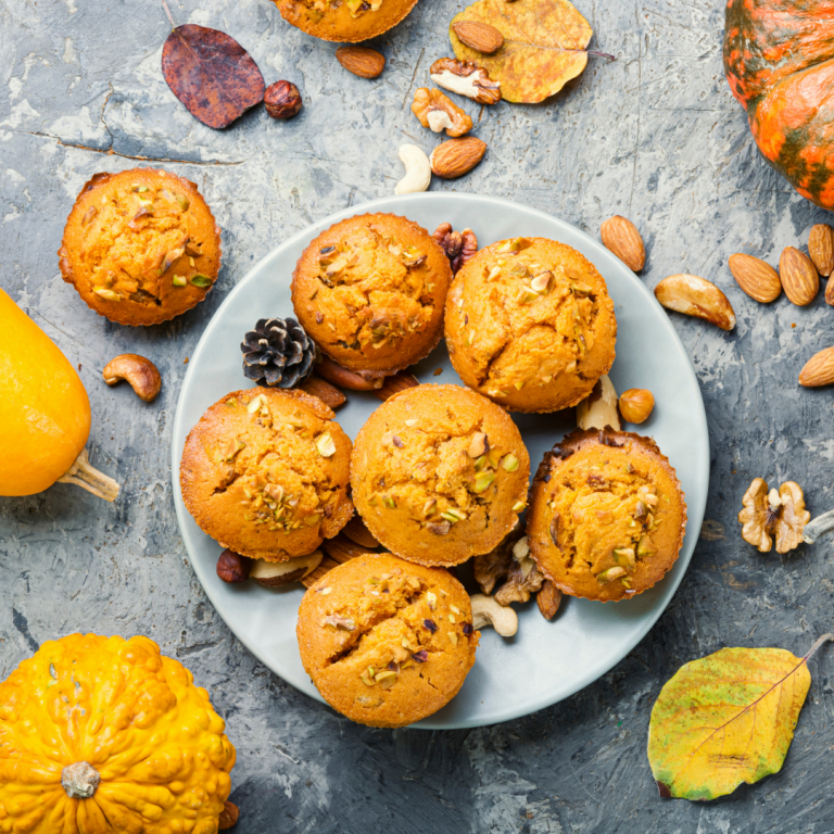 Spelt Pumpkin Muffins