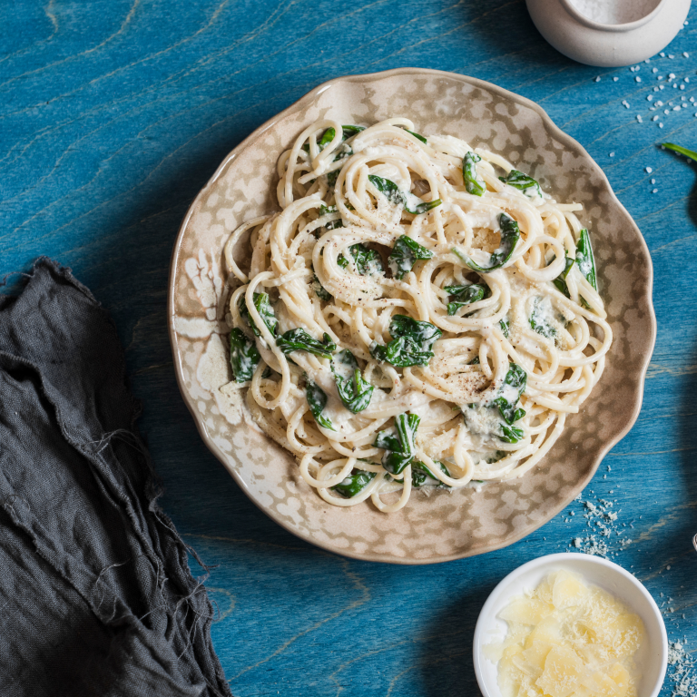 Ricotta Spinach Pasta