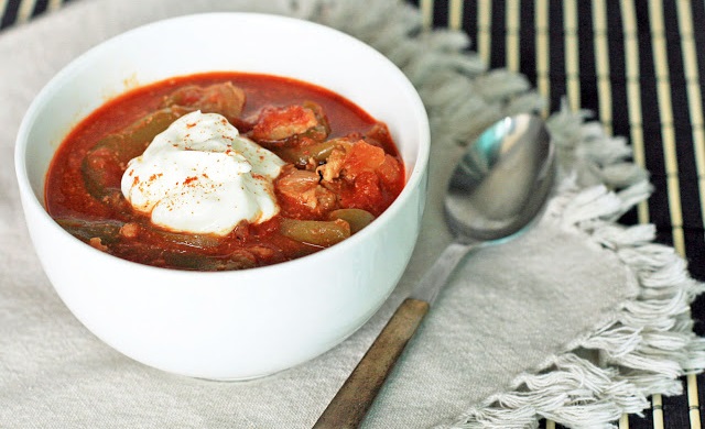 Borju Porkolt- Hungarian Veal Paprika Stew
