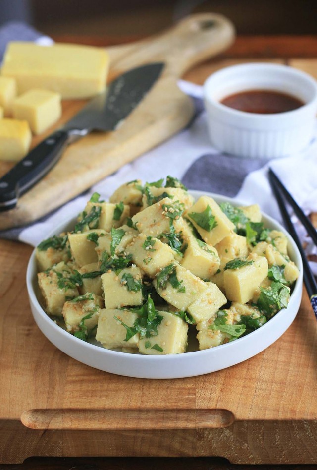 Burmese Tofu Salad