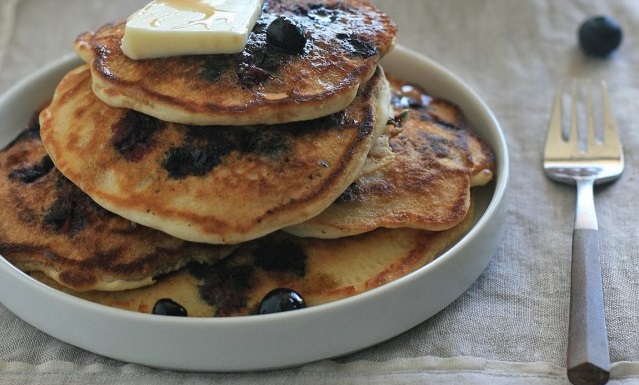Gluten-Free Blueberry Buttermilk Pancakes