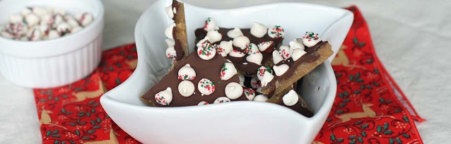 Christmas Smooth and Melty Mint Toffee