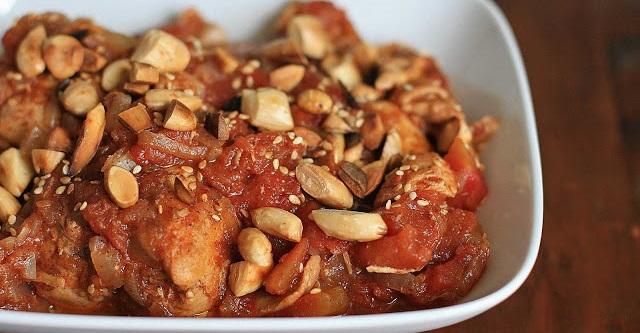 Djaj Matisha Mesla- Moroccan Chicken with Tomatoes and Honey