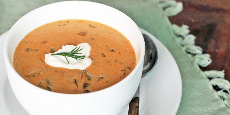 Gomba Leves- Hungarian Mushroom Soup