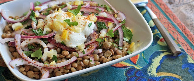 Greek Lentil Salad