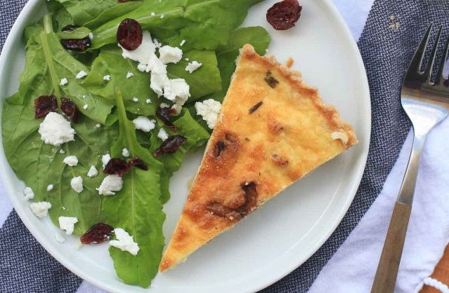Julia Child’s Quiche Lorraine, Gluten-Free