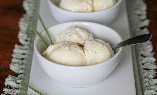 Lemongrass Ice Cream