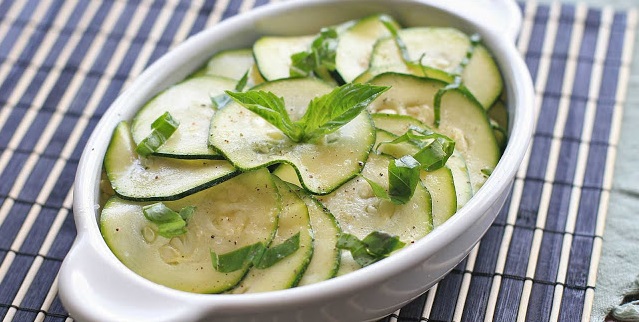 Marinated Zucchini Salad