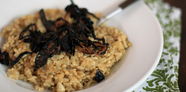Mejadra- Israeli Rice with Lentils