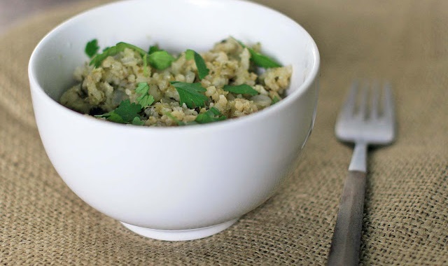 Mexican Green Cilantro Rice