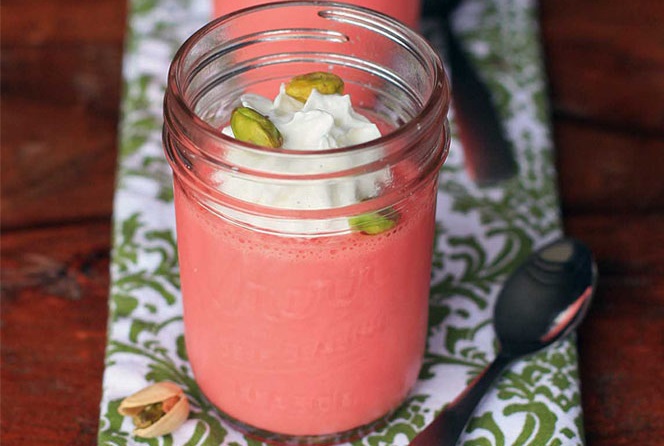 Raspberry Espuma- Raspberry Foam Dessert