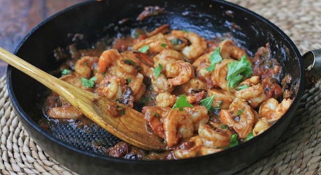 Spicy Sweet and Sour Tamarind Shrimp