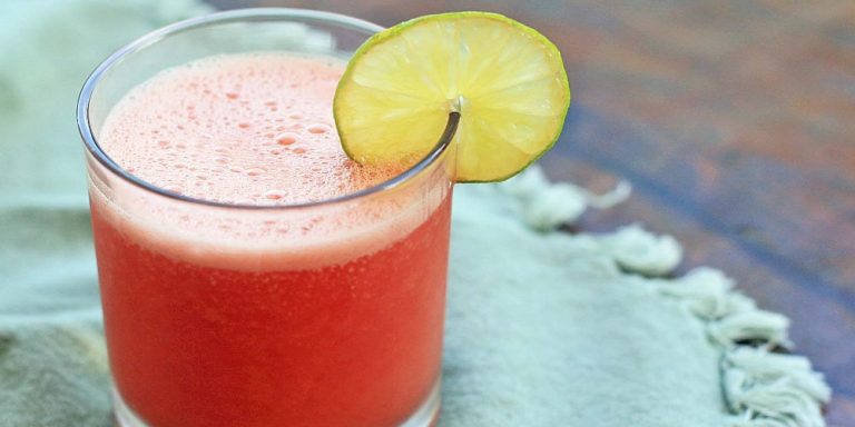 Watermelon, Ginger and Lime Juice