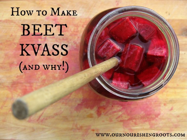 Benefits of Drinking Beet Kvass (+ Recipe)