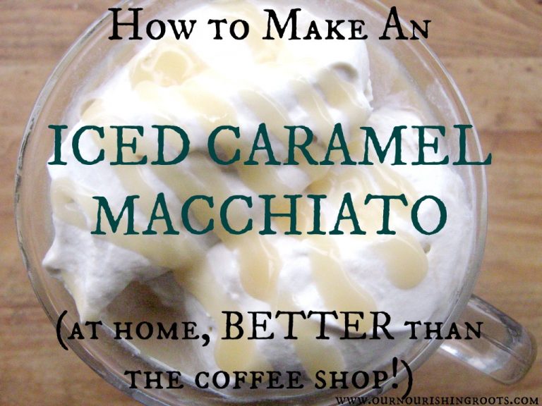 Ultimate Iced Caramel Macchiato