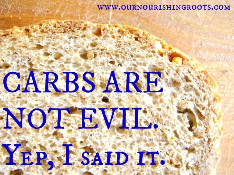 Carbs are Good For You!