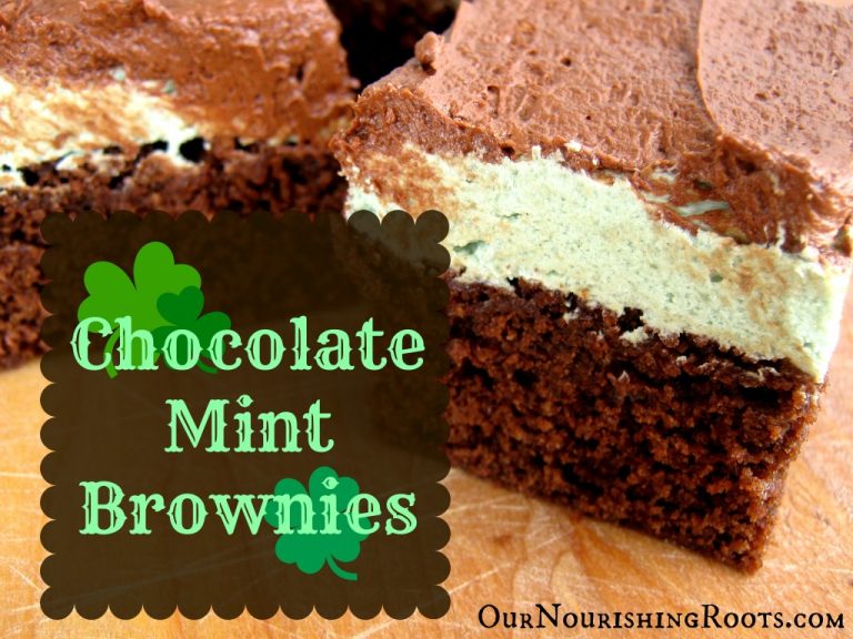 Divine Chocolate Mint Brownies