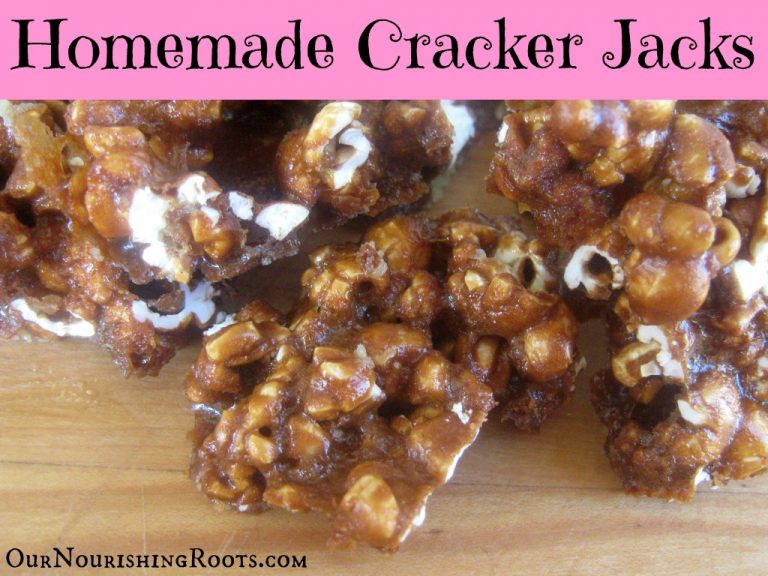 Healthy homemade Cracker Jacks
