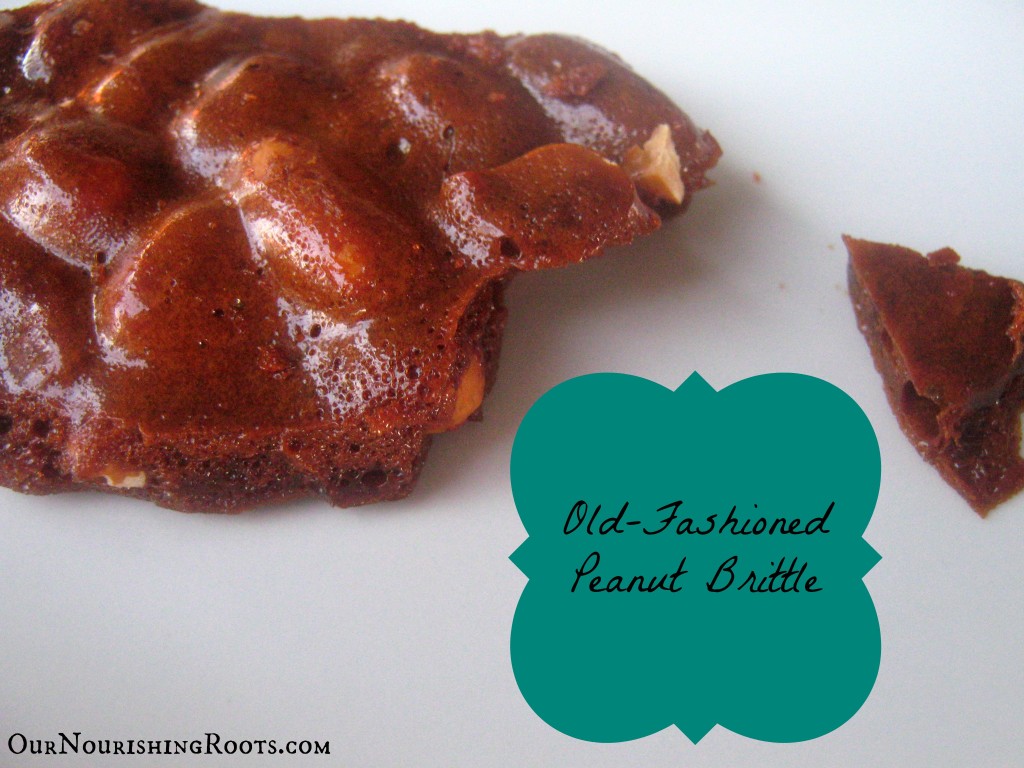 Peanut brittle