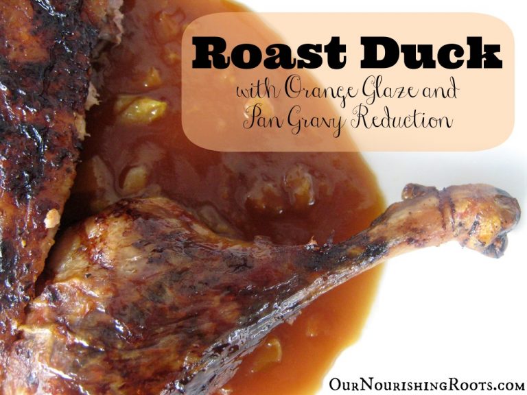 Roast Duck with Orange and Soy Glaze
