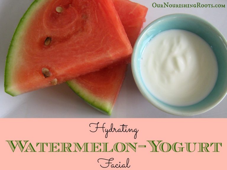 DIY Watermelon Face Mask