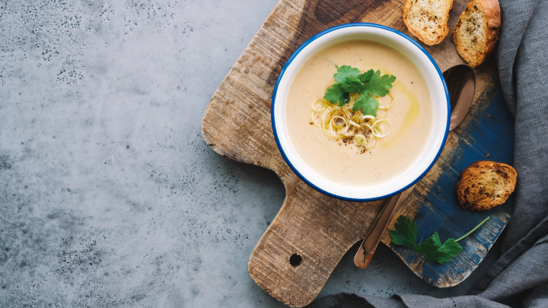 Creamy Potato Leek Soup