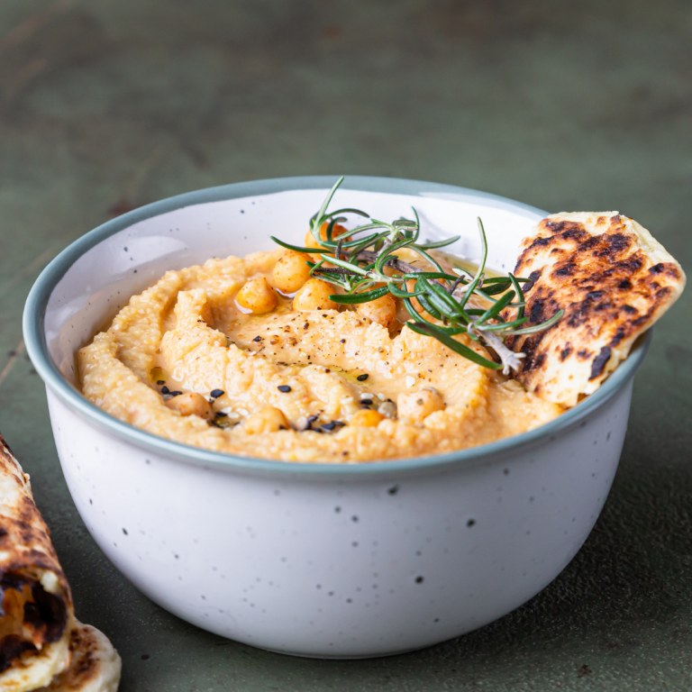 Habanero Hummus with Rosemary