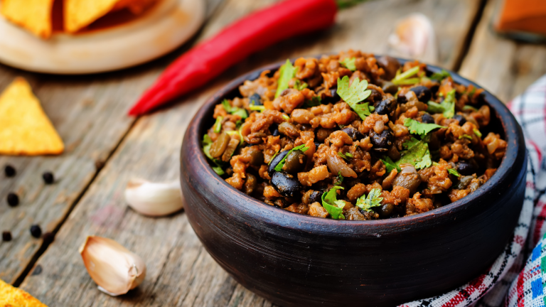 Creamy Lentil Pepper Chili