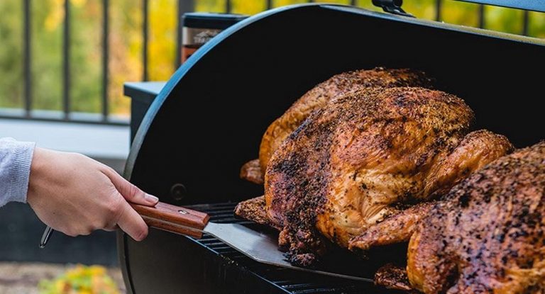 Pellet Smoker for Turkey