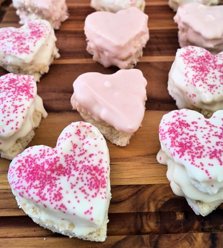 Valentine Heart Cakes