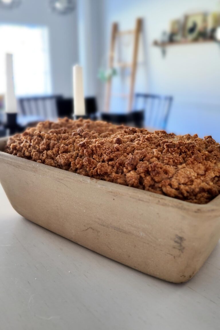 Carrot Cake Loaf with Cream Cheese Filling