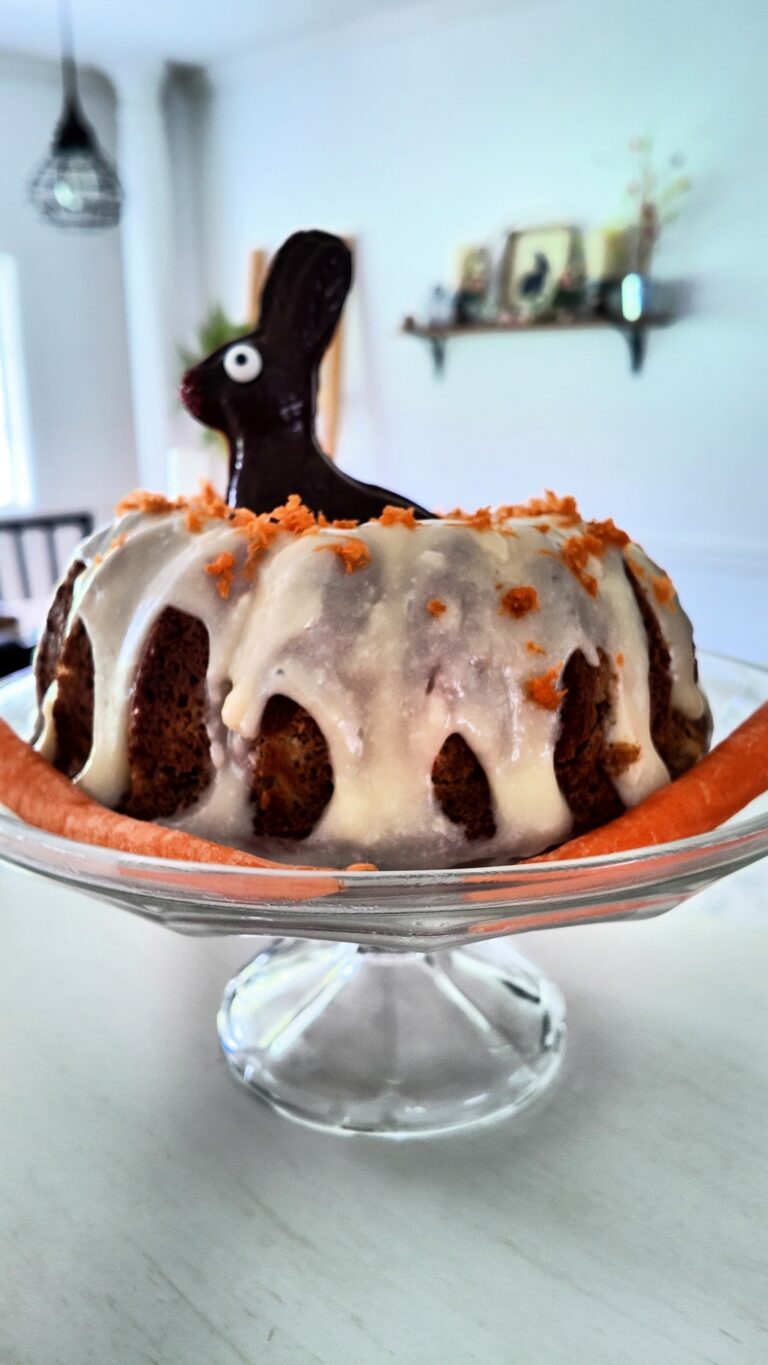 Easter Bunny Bundt Cake