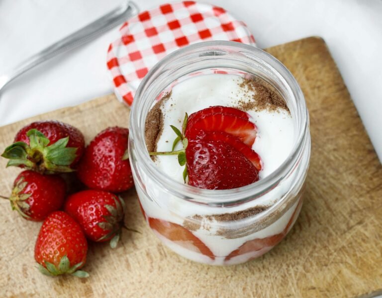 Easy Matcha Strawberry Shortcake Cups for National Matcha Day